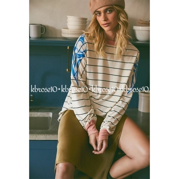 Free People We The Free Take Flight Tee Size XS New with Tags - Picture 1 of 8